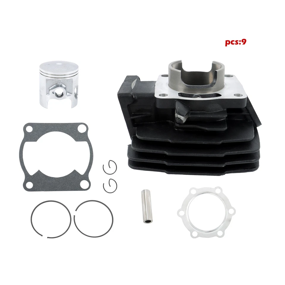 For Yamaha 1979-1981 DT175 STD Cylinder Piston Gasket Top End Rebuild Kit 66mm - Image 2 of 4