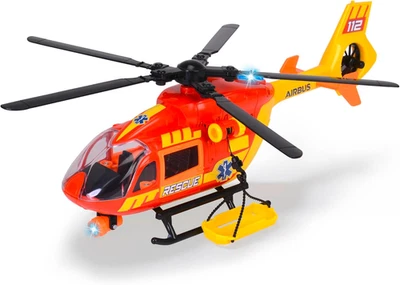 BESUCHE DEN DICKIE TOYS-STORE Dickie Toys Rettungs-Hubschrauber Airbus H145 3 Jahren Für Jungen Mit Seilwinde