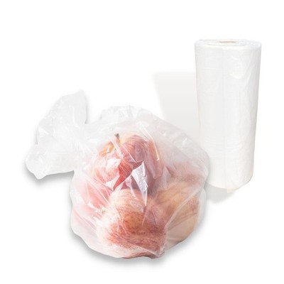 12'' X 20'' Plastic Produce Bags on a Roll Bread Grocery Bag 16 Rolls 12000 Bags