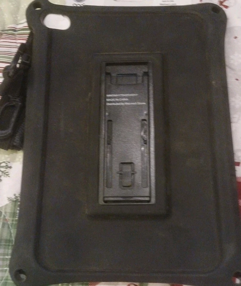 New ONN Heavy-DutyBumper Case for iPad Mini 1/2 BlackProtect tablet Cover-H19-20 - Image 2 of 2