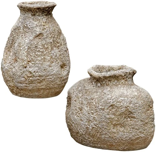 Uttermost 17131 Ancient Echos 11-1/2" Tall Terracotta Vase - Set - Brown - Picture 1 of 4