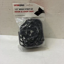 Gator Cases Hook and Loop Fastening Tape Black 7' Roll GTR-PWR-HOOKLP