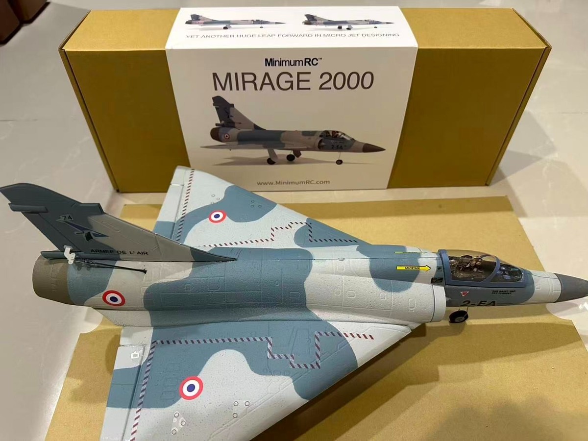 MinimumRC airplane Mirage 2000 Brushless 30mm EDF RTF Jet SAVS
