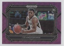 2023-24 Panini Prizm Draft Picks Purple Wave Variations Keyonte George #47 0o3x