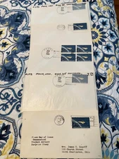 5 UO FDCs 1193 NASA John Glenn Project Mercury