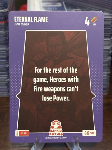 Bo Jackson Battle Arena Play 20 - ETERNAL FLAME PL-20