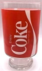 Coca-Cola Vintage Coca-Cola 32 Ounce Pedestal Bottom Glass 1970's