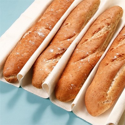 Brot für Teig Handtücher 3 Stück Leinentuch zum Gären und Backen 28x28 Zoll