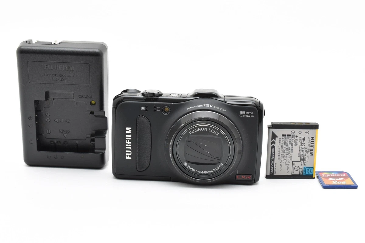 Fujifilm FinePix F600EXR Black 16MP 15X Compact Digital Camera