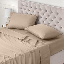 Utopia Bedding - Set Lenzuola Letto Matrimoniali 4 Pezzi 180X200 Cm.