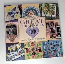 Scrapbook Hardcover Memory Makers Great Ideas Tips  Techniques 120 Pages