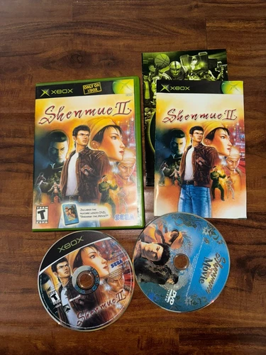 Shenmue II (Microsoft Xbox, 2002) CIB With DVD