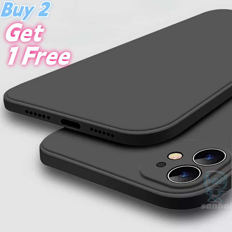 For iPhone 15 14 13 12 Pro Max Lightweight Shockproof Liquid Silicone Case Cover