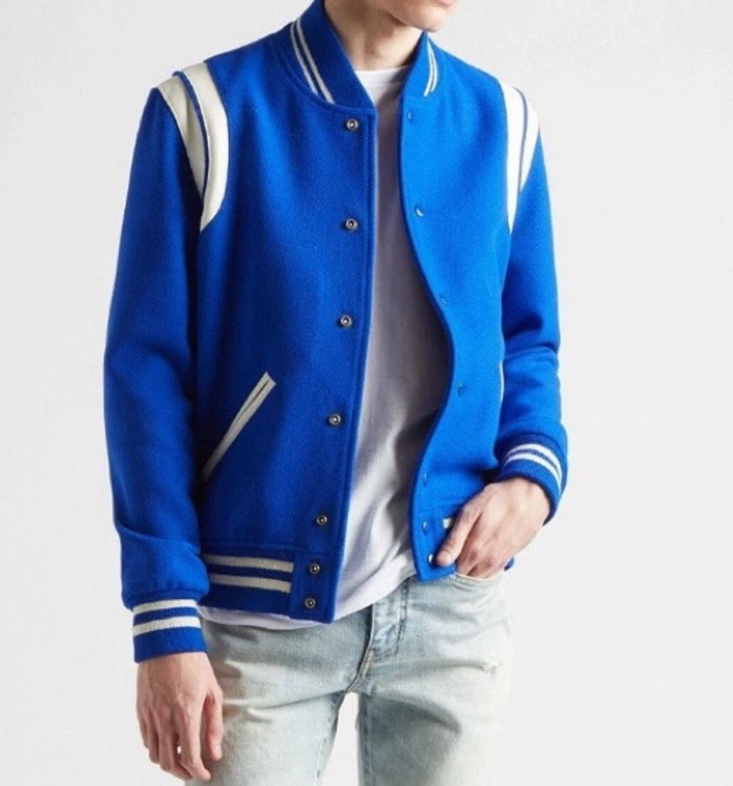 SAINT LAURENT (YSL) Cappotto bomber Saint Laurent Teddy lana grande