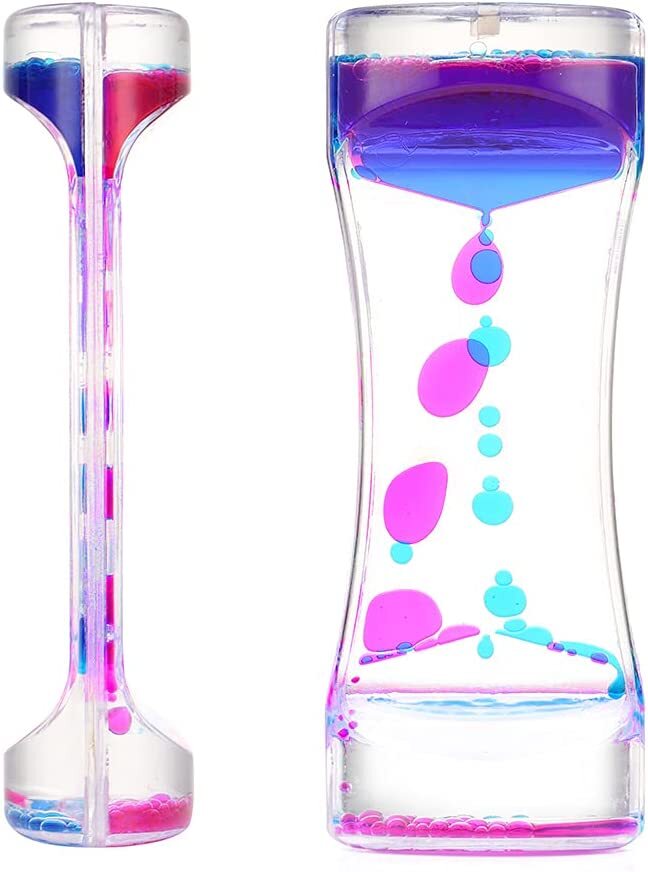 Liquid Sensory Timer for Autism ADHD Stress Relief Anxiety Toy Desktop ...