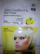 Lindsay Home Aesthetics Deep Conditioning Hair Mask 2 step/ Lemon Extract