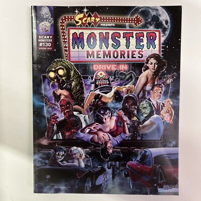 SCARY MONSTERS MAGAZINE 130 MONSTER MEMORIES HORROR GEORGE ROMERO CRAVEN  HOOPER | eBay