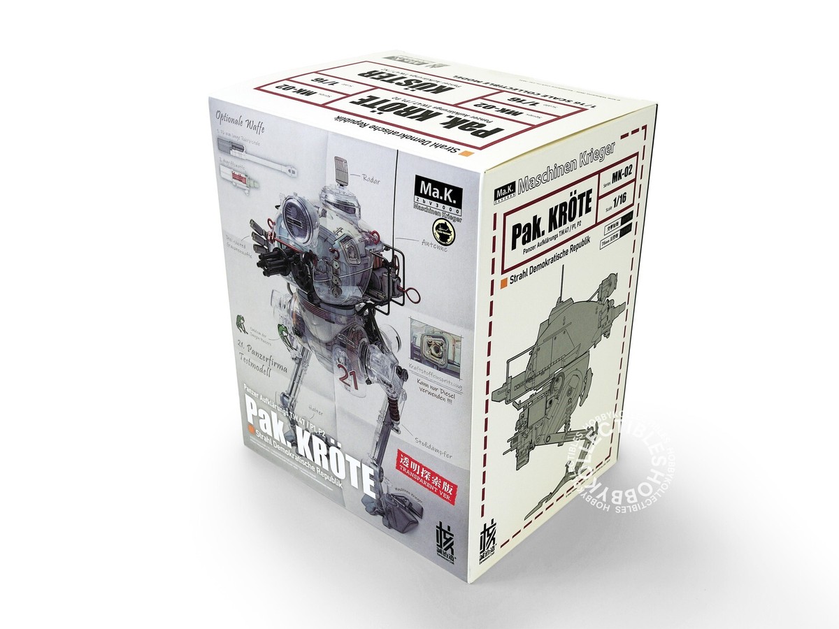 KRÖTE 1/20 プラモデルキット S.F.3.D NITTO 1/20 SF3D ORIGINAL Krote Maschinen Krieger Kit KOW