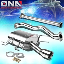 J2 3.5"ROLL TIP STAINLESS STEEL EXHAUST CATBACK SYSTEM FOR 09-14 CUBE Z12 MR18