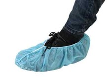 Case of 300 Thick 42 Gr. Polypropylene Material Disposable Shoe Covers M - 3XL