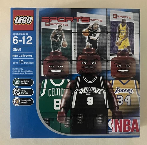 New retired 2003 LEGO #3561 NBA Upper Deck Walker Parker SHAQUILLE O'NEAL Mint