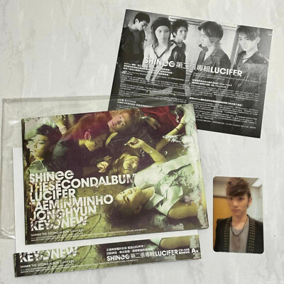 Shinee 2010 Lucifer (Ver. A) Taiwan OBI CD + 44-P Photobook +