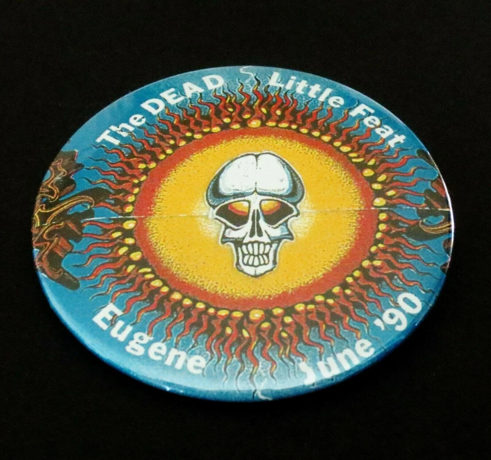 Grateful Dead Pin Oregon Ducks Autzen Eugene OR 1990 6/23,24/90 Dave's Picks 44 - Image 2 of 4