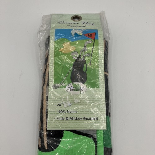 28"x40" Golf Welcome Outdoor Garden Flag Vertical Banner Sleeve Fade Resistant - Picture 2 of 4