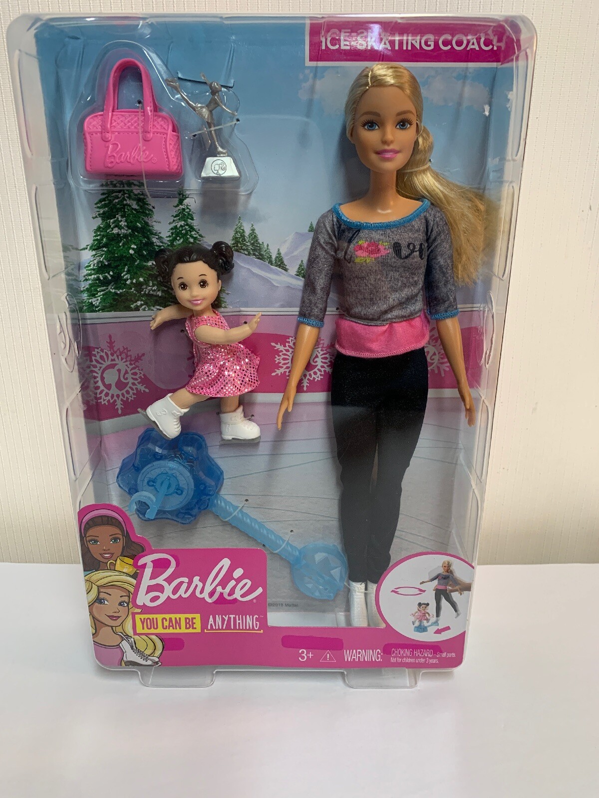barbie ice skating coach