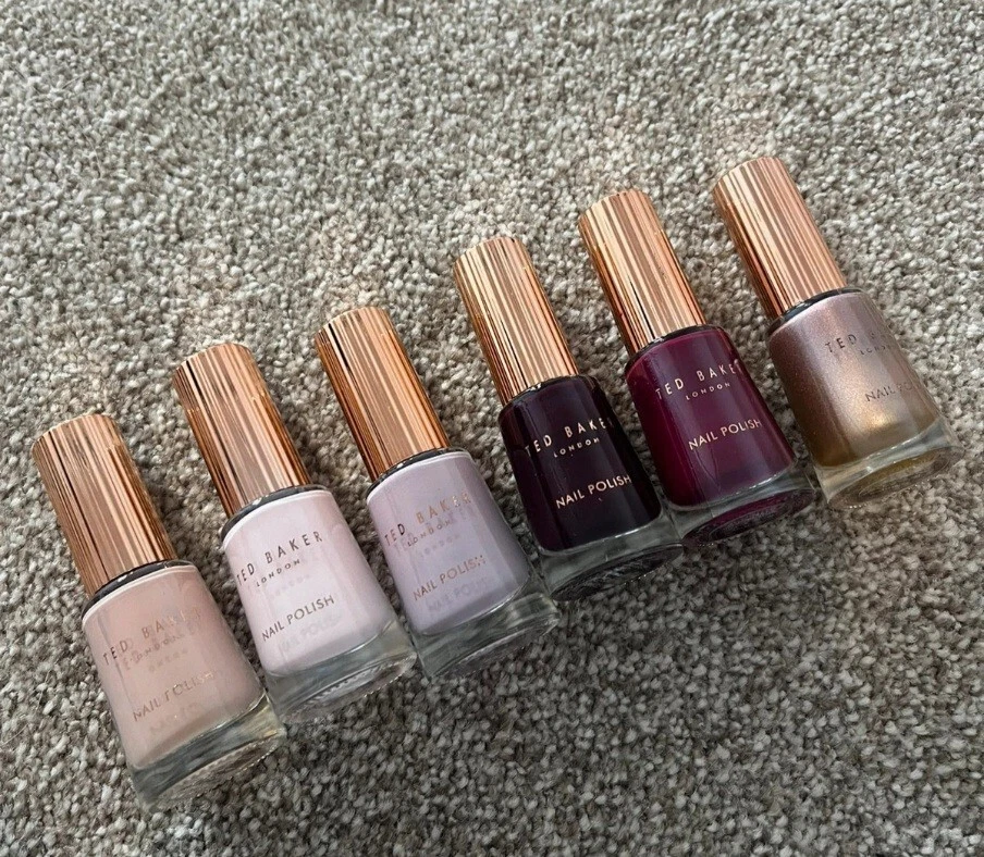 Ted Baker Nail Polish X6 ~ New