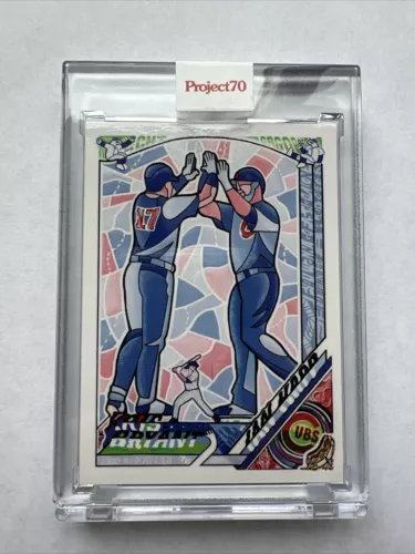 Topps Project70 Card 392 - 2016 Ian Happ / Kris Bryant by Efdot Project 70 Cubs