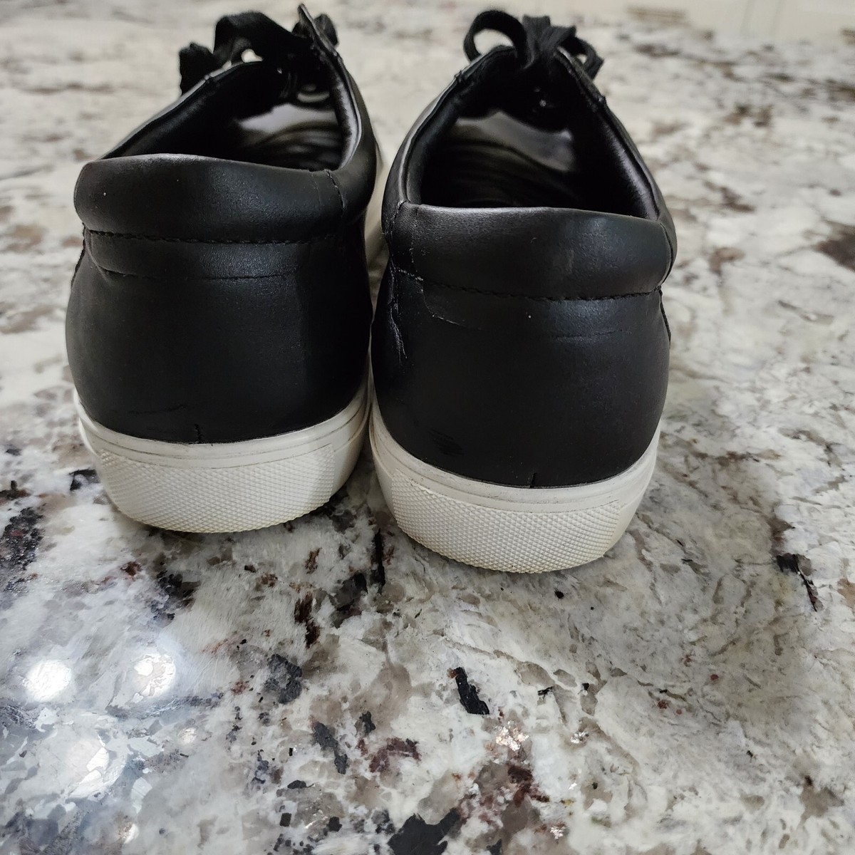 Nordstrom Rack Mens Mraaron Black Lace Up Round Toe Casual Sneakers Shoes Sz 8.5 Nordstrom Rack Mens Mraaron Black Lace Up Round Toe Casual  main image 4