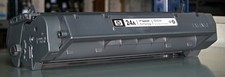 10 Virgin Genuine Empty HP 24A Laser Toner Cartridges FREE SHIPPING Q2624A