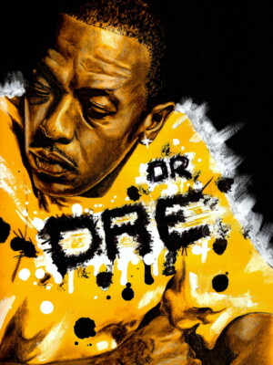 V2776 Dre Art Andre Young Rapper Gangsta Rap Hip-Hop - Main Image