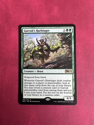 Garruk's Vorbote - NM - MTG Core 2021 - Magic the Gathering - Top