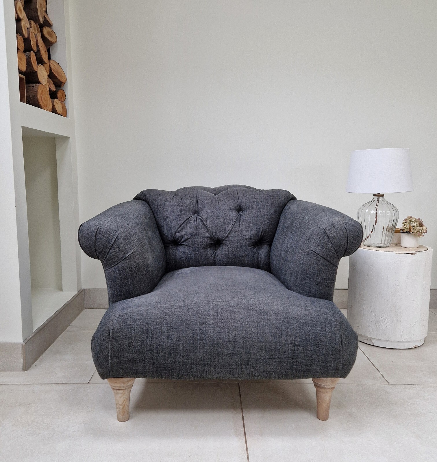 Ex Display Loaf Truffle Armchair eBay
