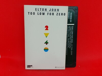 Elton John - Too Low For Zero (1983) Cassette RARE (VG+)