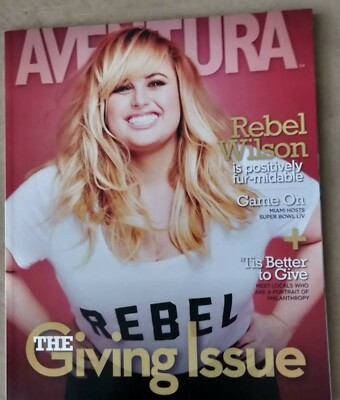 AVENTURA Magazine December 2019/January 2020   The Living Issue: Rebel Wilson