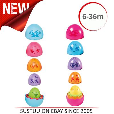 Toomies Hide Squeak Nesting Eggs Kids Novelty│Child Play│Bath
