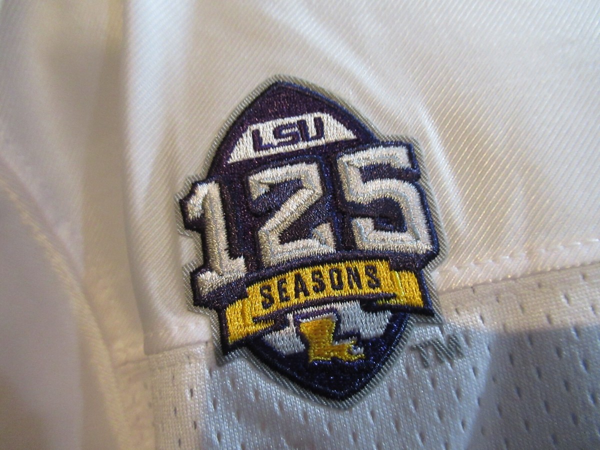 Joe Burrow #9 LSU Tigers Sewn Football Jersey Men's XL new