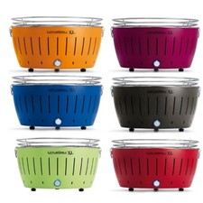 LOTUS GRILL XL LG G435 BARBECUE PORTATILE ESTERNO INTERNO CARBONE LOTUSGRILL USB