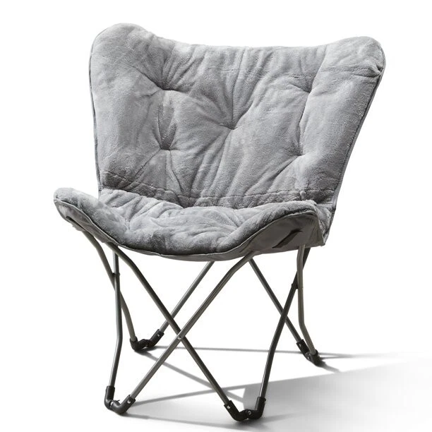 Fuzzy butterfly chair sales