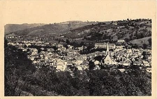 Old postcard 19 BORT LES ORGANS GENERAL VIEW