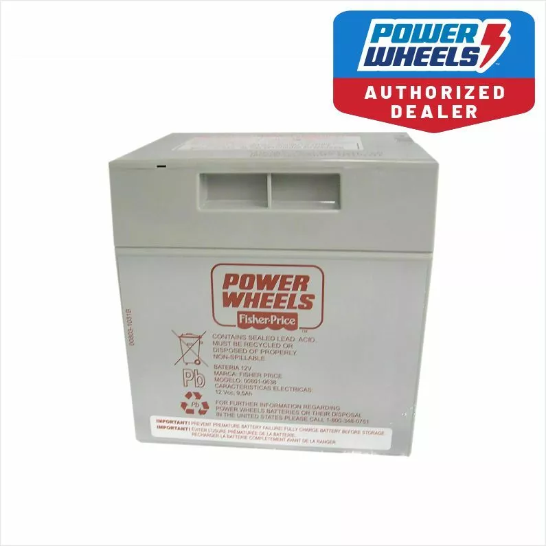 Power Wheels Dune Racer Battery 12 volt 1 year Warranty Fisher