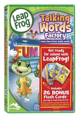 Leapfrog: Talking Words Factory (With Flashcards) Dvd - DVD