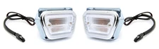 NEW! 1968 Ford Mustang FRONT SIDE MARKER LIGHT ASSEMBLY PAIR Left and Right side