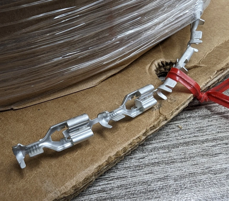 6000 TE Connectivity 63097-1 FASTON 250 Quick Connect Terminals 18-14AWG NEW - Image 4 of 4