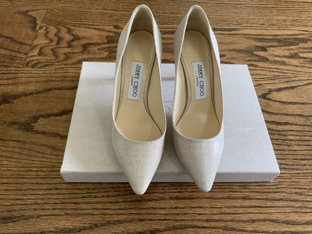 Jimmy Choo Romy 85 pumps - Metallic