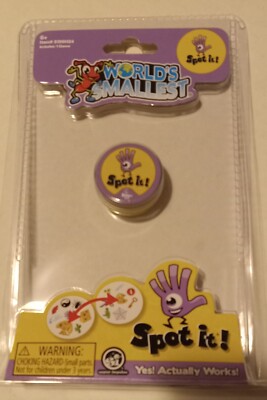 Worlds Smallest Spot It Game. Brand New
