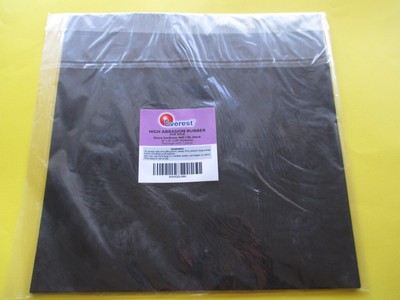 Everest High Abrasion Rubber for Sole - 1 Piece 12''x12''x1/8'' Shore Hardness A60/